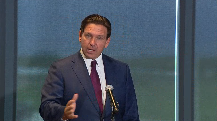 Gov. DeSantis Tampa Bay. 8-26-25